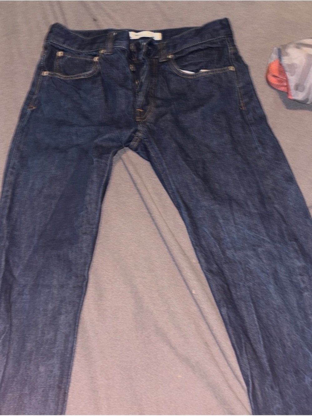 Lacoste Men's Slim Straight Dark Blue Jeans